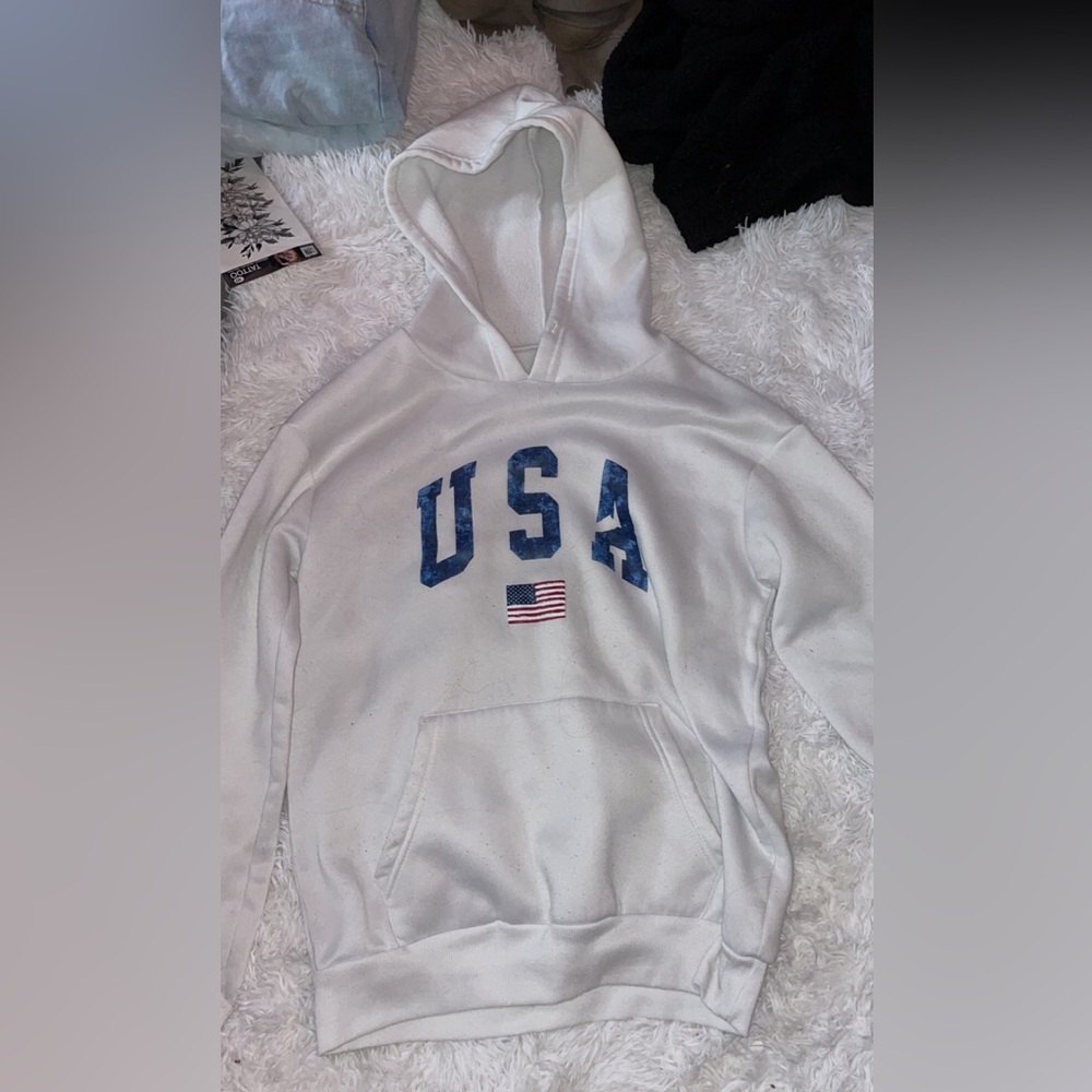 SHEIN XS USA hoodie. Barely worn. Good condition. $10 + shipping.